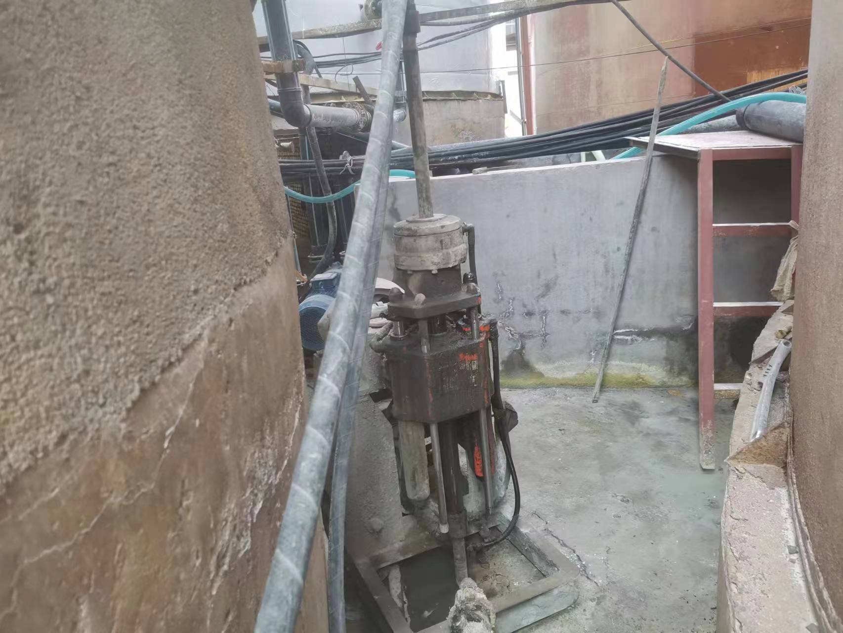 毛感乡房屋下沉注浆